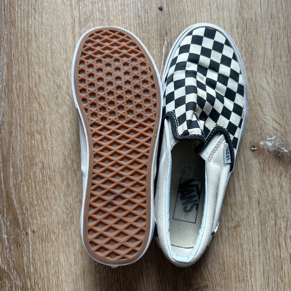 Checkered vans